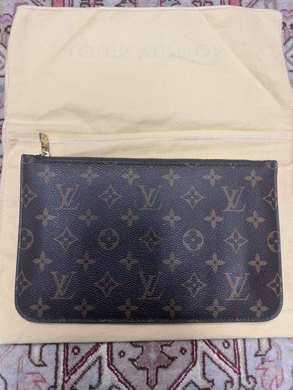 Louis Vuitton Monogram Pochette from Neverfull bag MM